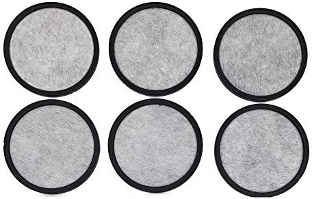 Xcivi Replacement Coffee Maker Water Filtration Set Filter Disk with Frame for Mr. Coffee Brewers Coffee Maker - Water Filtration Kit 6 months supply(1Disk Frame +6Filter Disks )